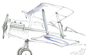 SE5-A at Old Warden, 2013 作者 文森特·亚历山大·布斯