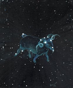 星座Aires，2016，（布面油画） 作者 文森特·亚历山大·布斯