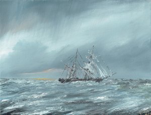 玛丽塞莱斯特漂流于1872年12月5日，2016年， 作者 文森特·亚历山大·布斯