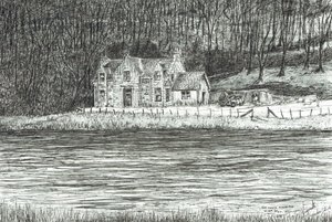 house across the river Spey, 2006 作者 文森特·亚历山大·布斯