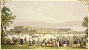 1851年大展览：由建筑师约瑟夫·帕克斯顿（Joseph Paxton）设计的建筑景观