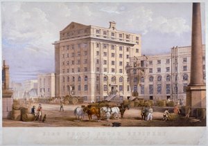 伦敦斯蒂芬尼莱曼街的炼糖厂，1851年