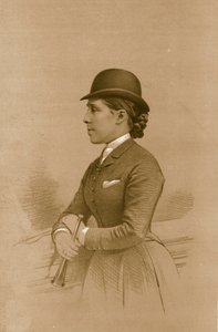雅伯勒伯爵夫人，1879年。 作者 文森特·布鲁克斯·戴和儿子