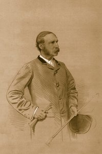先生拉尔夫·佩勒姆·内维尔（Ralph Pelham Nevill），1879年。