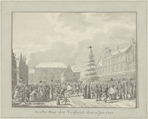 哈勒姆革命，1795 年 1 月 19 日
自由的第一天，1791 年 1 月 19 日（物品上的标题1791 年（物品上的标题）