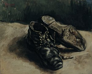 一双鞋，1886年 作者 文森特·梵高