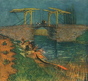 1947年4月，位于阿尔勒的吊桥。 作者 文森特·梵高