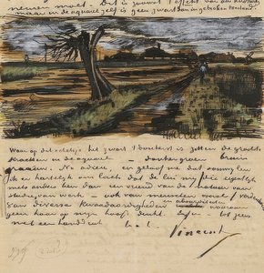 科普韦德，莱特和梵高。 1882 作者 文森特·梵高