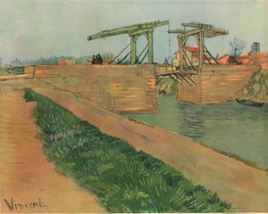 吊桥，1888年3月，1947年。 作者 文森特·梵高