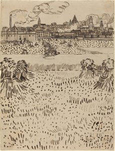 收获》，1888年。 作者 文森特·梵高