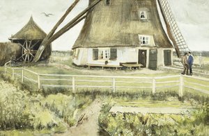 磨坊（1881） 作者 文森特·梵高