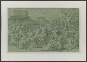 Sabines的强奸案c。 1820年。
