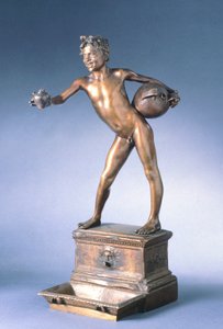 运水车，由Vincenzo Gemito（1852-1929）创作，青铜，25厘米