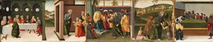 使徒圣托马斯的故事-圣托马斯为甘达普鲁斯洗礼，及其他剧集，1480-1500年 作者 文森佐·迪奥·安东尼奥·弗雷迪亚尼