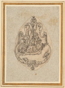 描绘海上巴克斯的吊坠设计 作者 维吉里乌斯·索利斯（Sir Virgilius）