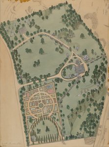 朱梅尔庄园，约1936年。