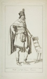 1794年，法国公民的平民服装。