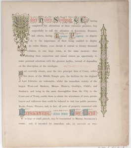 Henry Southgate & Co.先生的贸易卡，图书销售商，19世纪、 作者 维泽泰利公司