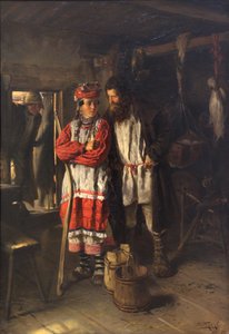 岳父，1888年 作者 弗拉基米尔·埃戈罗维奇·马科夫斯基