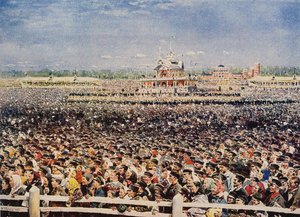 1899年5月18日，霍丹卡球场 作者 弗拉基米尔·埃戈罗维奇·马科夫斯基