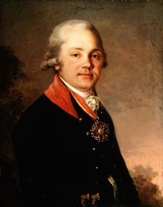 亚历山大-德米特里耶维奇-阿尔谢尼耶夫（1766-1823）的画像 作者 弗拉基米尔·卢基希·波罗维科夫斯基