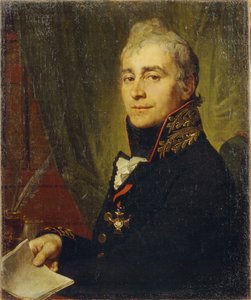 亚历山大·费德索耶维奇·贝斯托热夫1761-1810年的肖像，1806年 作者 弗拉基米尔·卢基希·波罗维科夫斯基