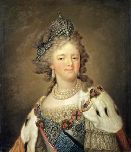 女皇Maria Fyodorovna的肖像（1759-1828）