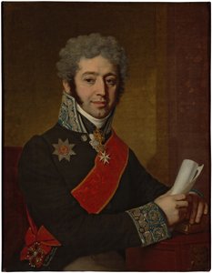 阿列克谢亲王肖像阿列克谢耶维奇·多尔戈鲁基1775-1834，1811年 作者 弗拉基米尔·卢基希·波罗维科夫斯基