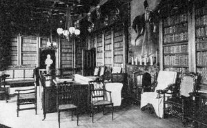 阿博特伍德的图书馆》，1923年。 作者 西澳曼塞尔公司