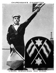 视觉信号员，三等班，1937年。 作者 西澳和AC教堂