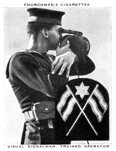 视觉信号员，训练有素的操作员，1937年。 作者 西澳和AC教堂