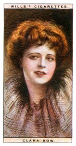 克拉拉·鲍尔（Clara Bow）1905-1965，美国女演员和性标志，1928年。
