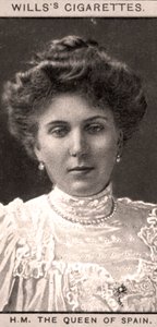 HM西班牙女王，1908年。 作者 WD和HO遗嘱