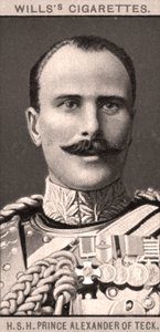 HSH泰克王子亚历山大（1909）。