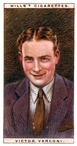 维克多·瓦科尼（Victor Varconi）1891-1976年，匈牙利演员，1928年。 作者 WD和HO遗嘱