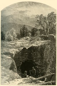 自然桥，北亚当斯"，1874年。