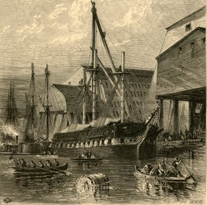 海军大院"，1874年。  