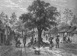 Amoaful"，约1880年