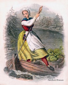 瑞典女子赛艇，1809年。