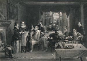 福斯塔夫和他的朋友们温莎风流妻，c1870 作者 W.大批