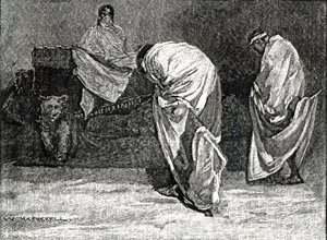 1866年，西奥多皇帝从“卡塞尔的英国插图史”中赐予观众 作者 赫瑟尔
