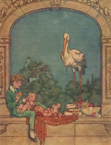 我们将为他带来两个小弟弟，一个兄弟姐妹，c1930 作者 威廉·希思·罗宾逊