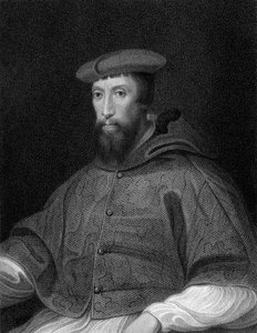 枢机主教Reginald Pole 1500至1558年，坎特伯雷大主教，1824年。