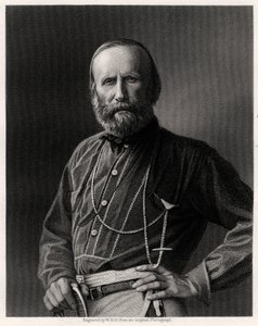 吉塞普·加里波第（Guiseppe Garibaldi），意大利爱国者，十九世纪
