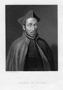 耶稣会上将洛约拉的伊格内修斯（Ignatius） 作者 霍尔