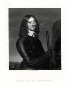 詹姆斯·格雷厄姆（James Graham），蒙特罗斯第一侯爵，苏格兰贵族和士兵，十九世纪 作者 霍尔