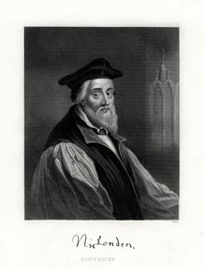 尼古拉斯·里德利（Nicholas Ridley），1555年10月16日去世，英国神职人员，十九世纪 作者 霍尔