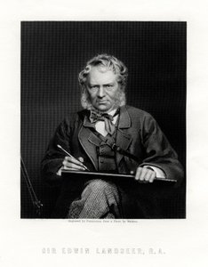 埃德温·亨利·兰德瑟爵士（Edwin Henry Landseer）1802-1873年，英国画家，十九世纪 作者 霍尔