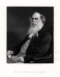 提图斯·萨特爵士（Sir Titus Salt），英国制造商和恩人，十九世纪。 作者 霍尔