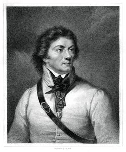 Tadeusz Kosciuszko，波兰和立陶宛民族英雄，将军兼领导人，1833年 作者 霍尔